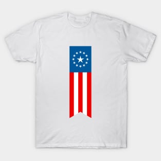 13 Star Patriotic Banner T-Shirt